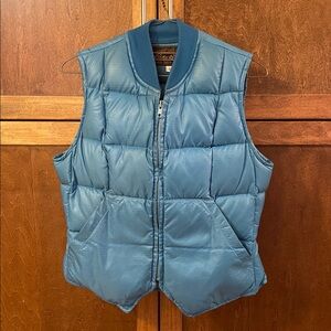 Eddie Bauer Blue Quilted Vest